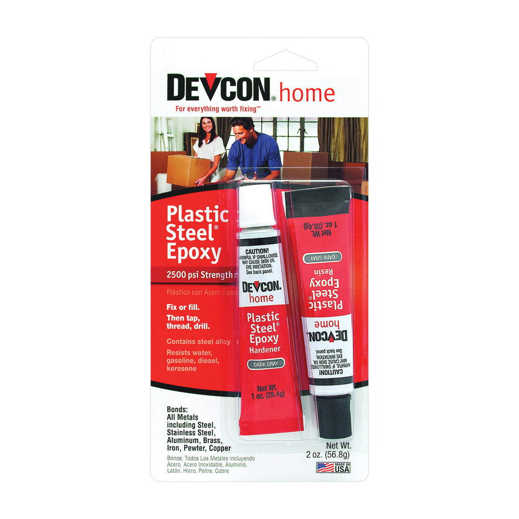 Devcon 52345 General-Purpose Epoxy, Liquid, Black, 1 oz Tube