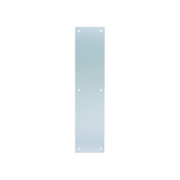 Schlage C8200PA28 3.5X1 Push Plate, Aluminum, Anodized, 15 in L, 3-1/2 in W