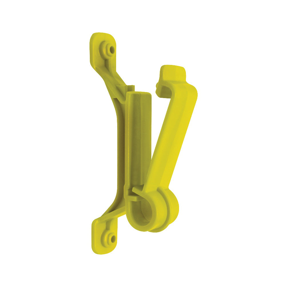 Zareba RED SNAP'R IWTNY-RS/YPT25WP Wood Post Insulator, Polytape, Yellow