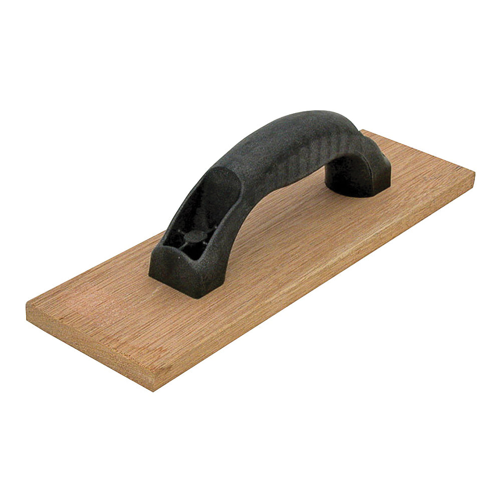 QLT WF946 Hand Float, 16 in L Blade, 3-1/2 in W Blade, 1/2 in Thick Blade, Mahogany Blade, Structural Foam Handle
