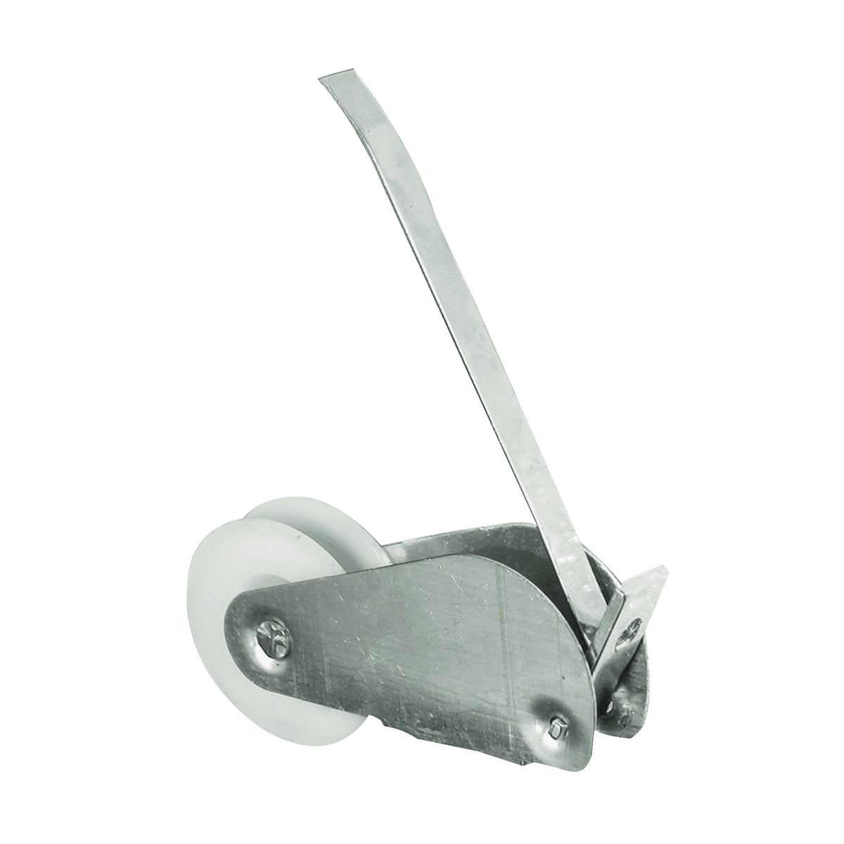 Prime-Line B 518 Roller Assembly, 1 in Dia Roller, 1/4 in W Roller, Plastic/Steel, Silver