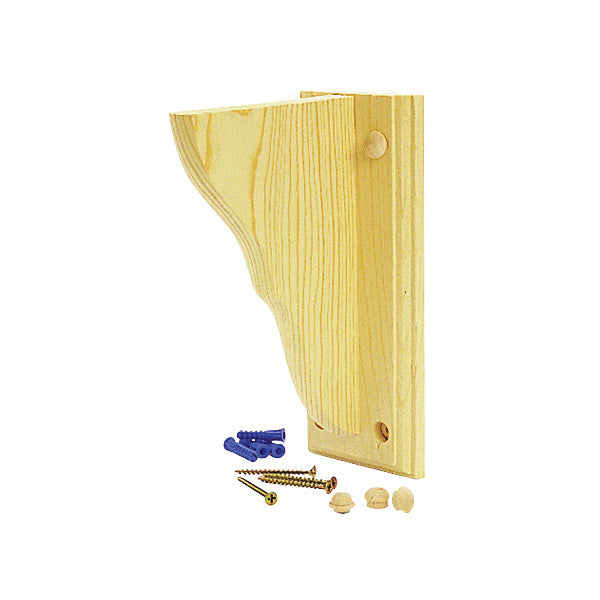 Waddell 1350 Shelf Bracket, Pine, Natural