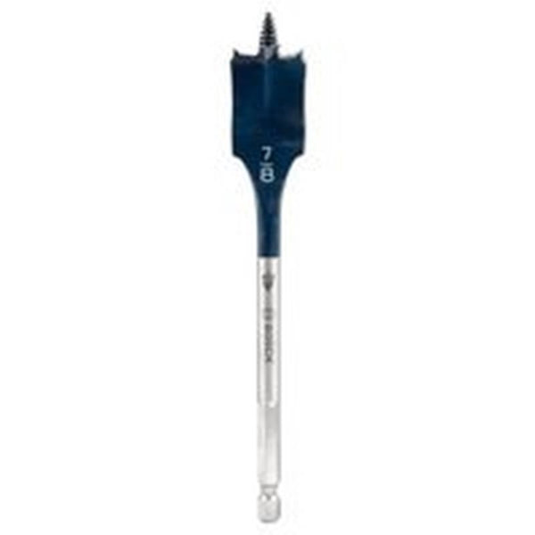 Bosch Daredevil DLSB1011 Spade Drill Bit, 7/8 in Dia, 16 in OAL, 1/4 in Dia Shank, Hex Shank