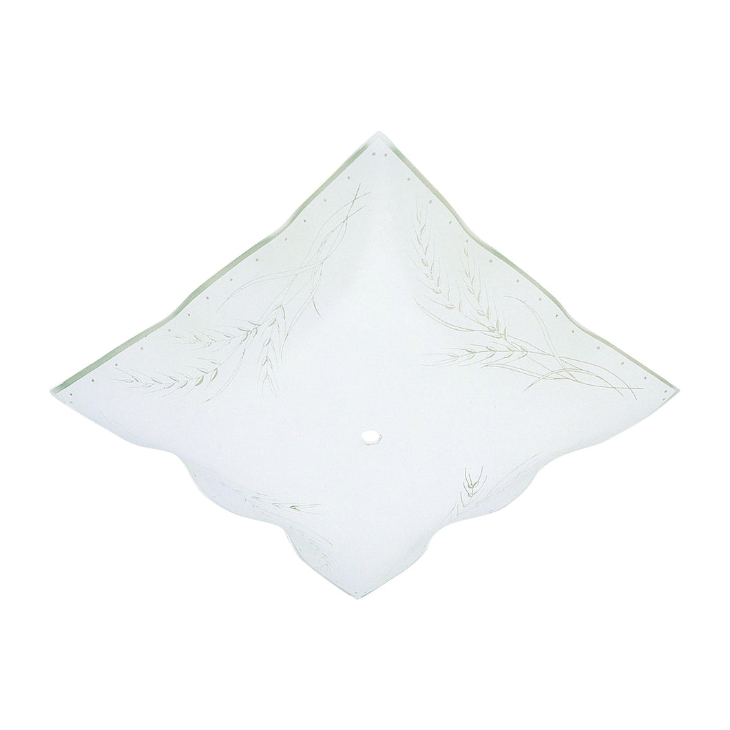 Westinghouse 8180000 Light Diffuser, Square, Glass, White