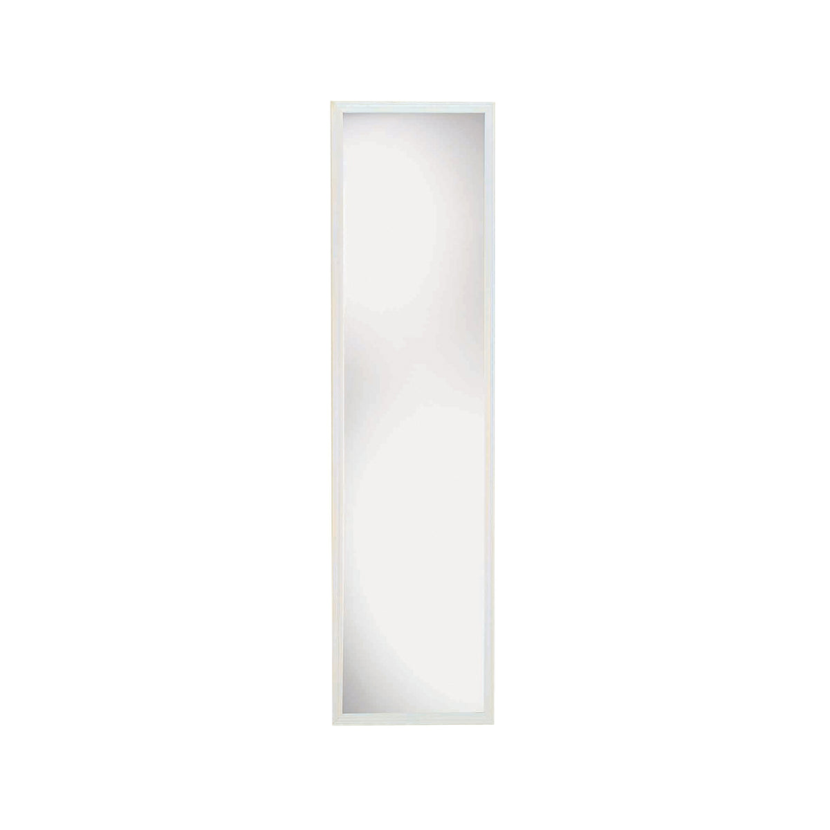RENIN 206230 Framed Mirror, Rectangular, Plastic Frame, White Frame