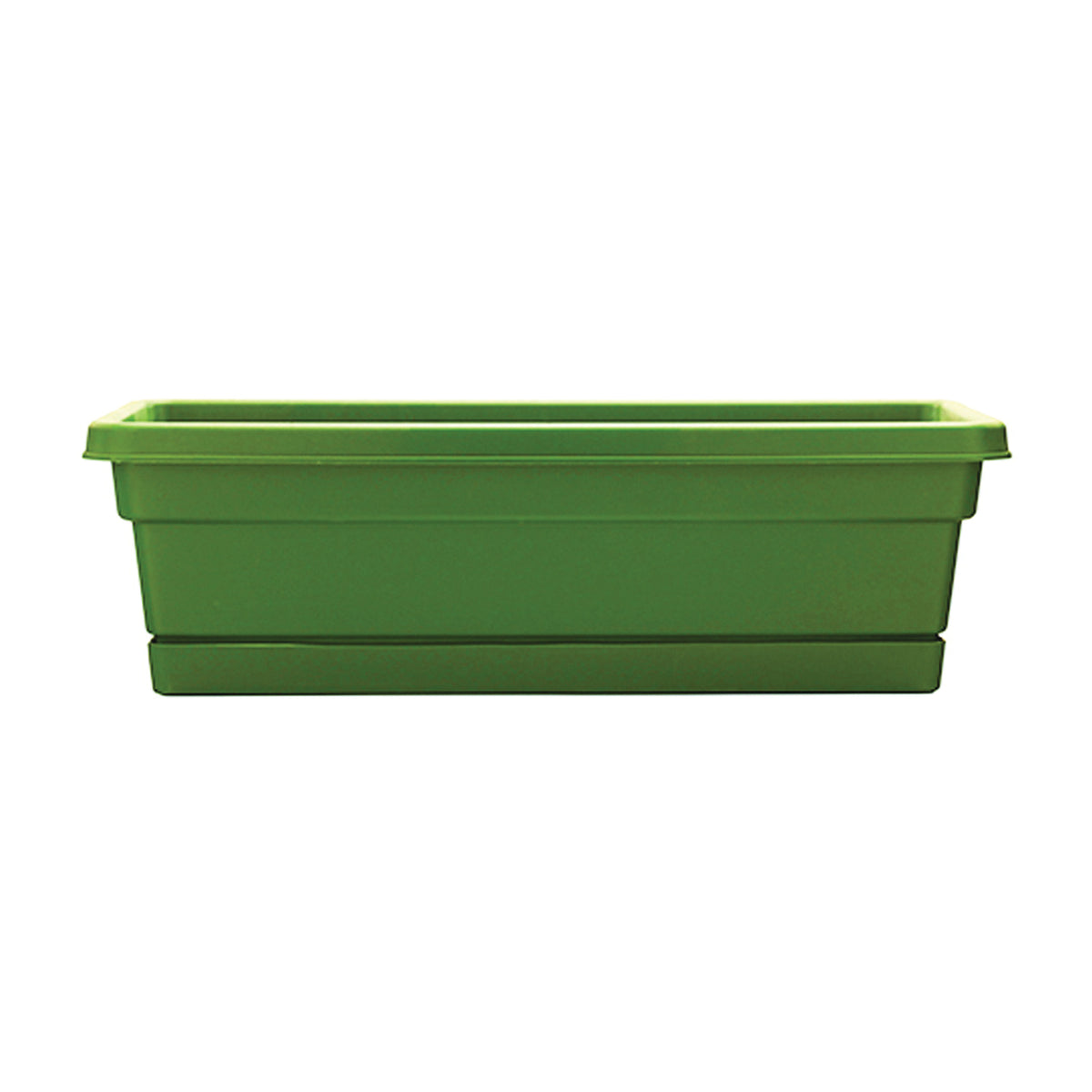 Southern Patio WB2412FE Window Box Planter, 23-3/4 in W, 8 in D, Plastic, Fern