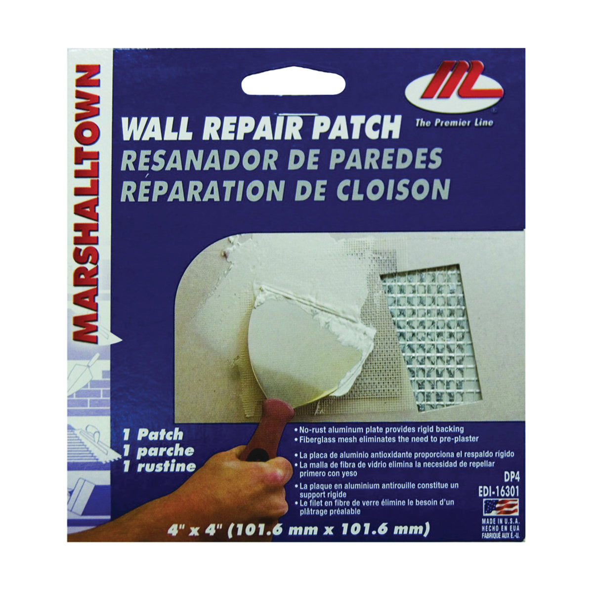 Marshalltown DP4 Drywall Patch Kit