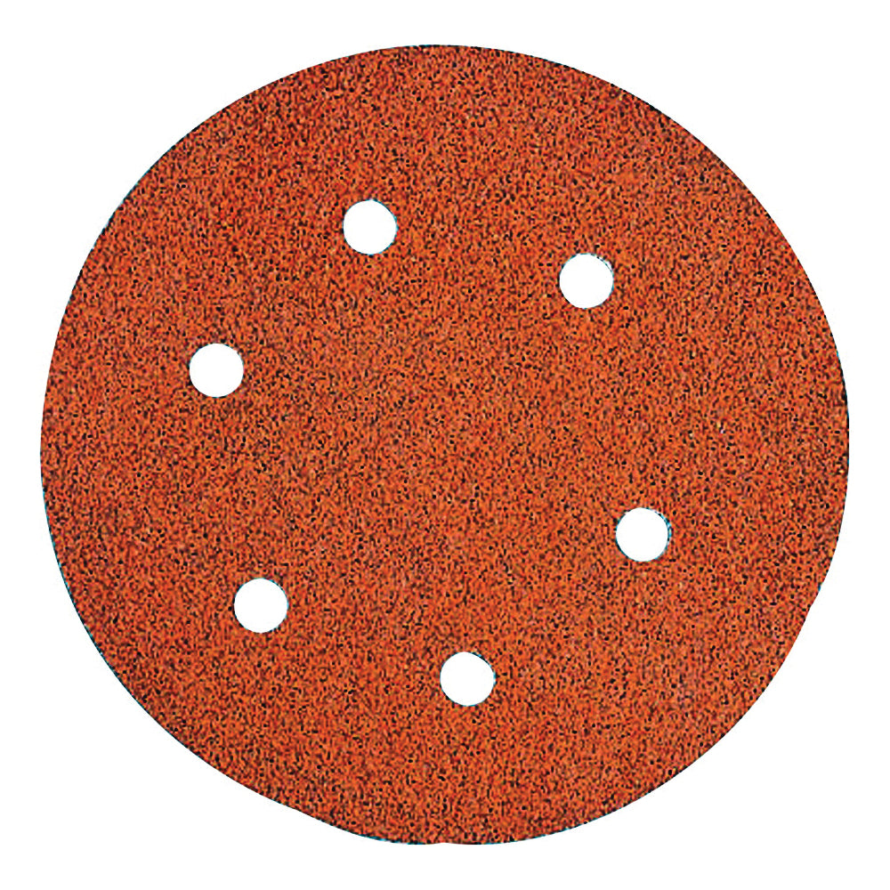 DeWALT DW4334 Sanding Disc, 6 in Dia, Coated, 150 Grit, Very Fine, Aluminum Oxide Abrasive, Paper Backing, 6-Hole