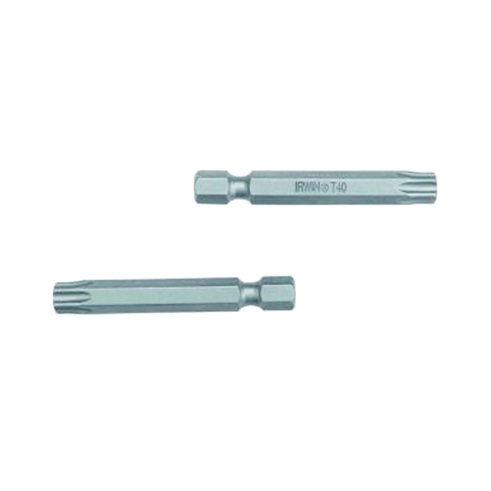 IRWIN 93321 Power Bit, T15 Drive, Torx Drive, 1/4 in Shank, Hex Shank, 1-15/16 in L, High-Grade S2 Tool Steel