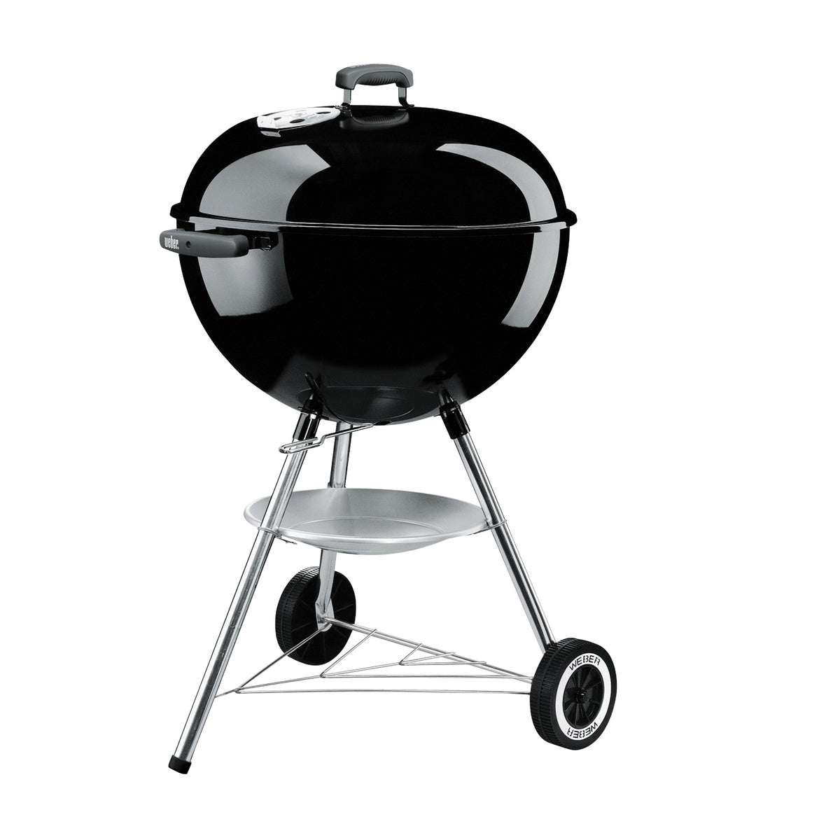 Weber Original Kettle 741001 Charcoal Grill, 363 sq-in Primary Cooking Surface, Black