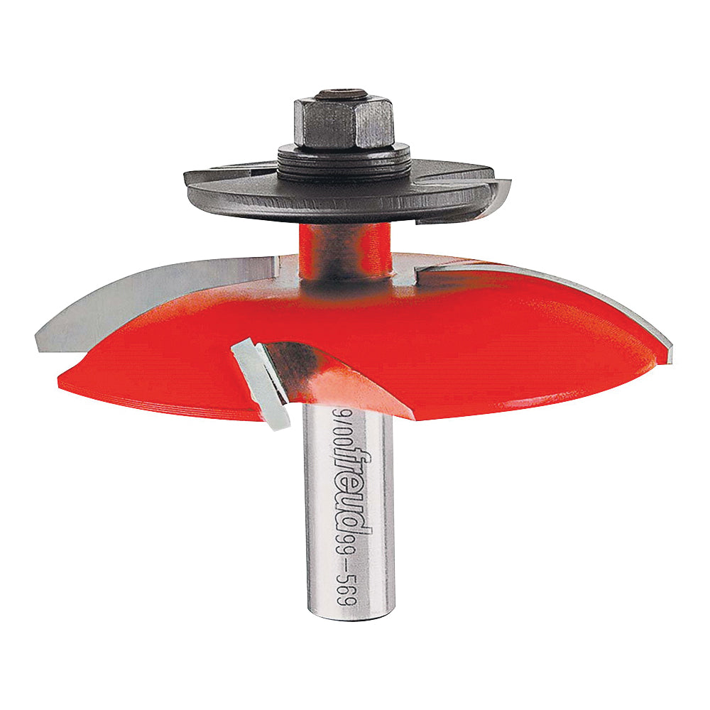 Freud 99-569 Router Bit, 3 in OAL, 1/2 in Dia Shank, Carbide