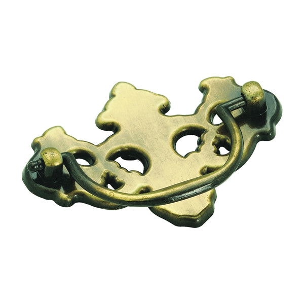 Amerock Allison Value Series 573ABS Bail Pull, Zinc, Antique, 9/16 in Projection