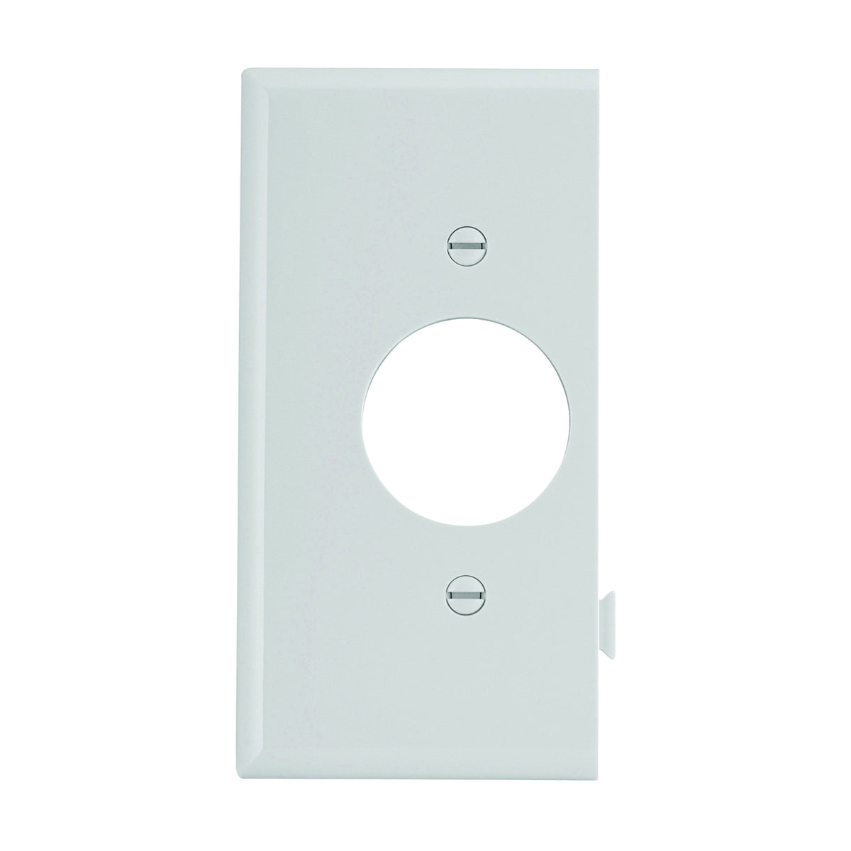 Eaton Wiring Devices STE7W Sectional Wallplate, 4-1/2 in L, 2-3/4 in W, 1 -Gang, Polycarbonate, White, High-Gloss