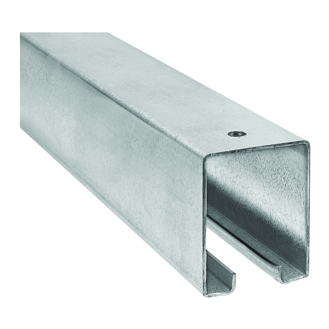 National Hardware N105-726 Box Rail, Steel, Galvanized, 1-57/64 in W, 2-13/32 in H, 8 ft L