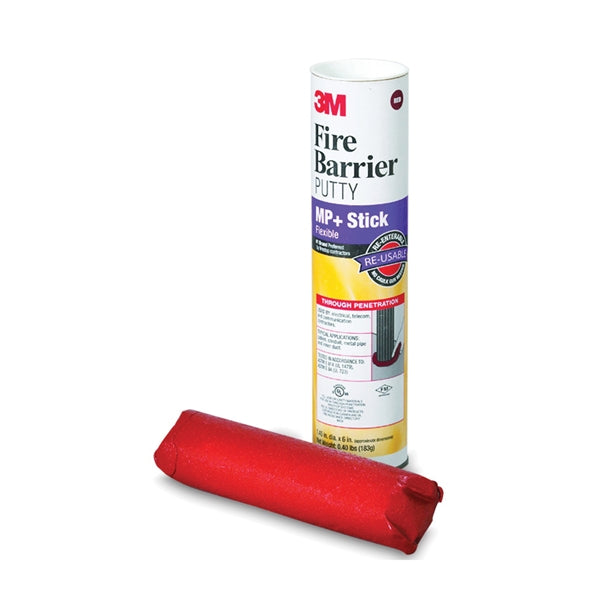 3M Stix MP+ Fire Barrier Putty Stix, Red