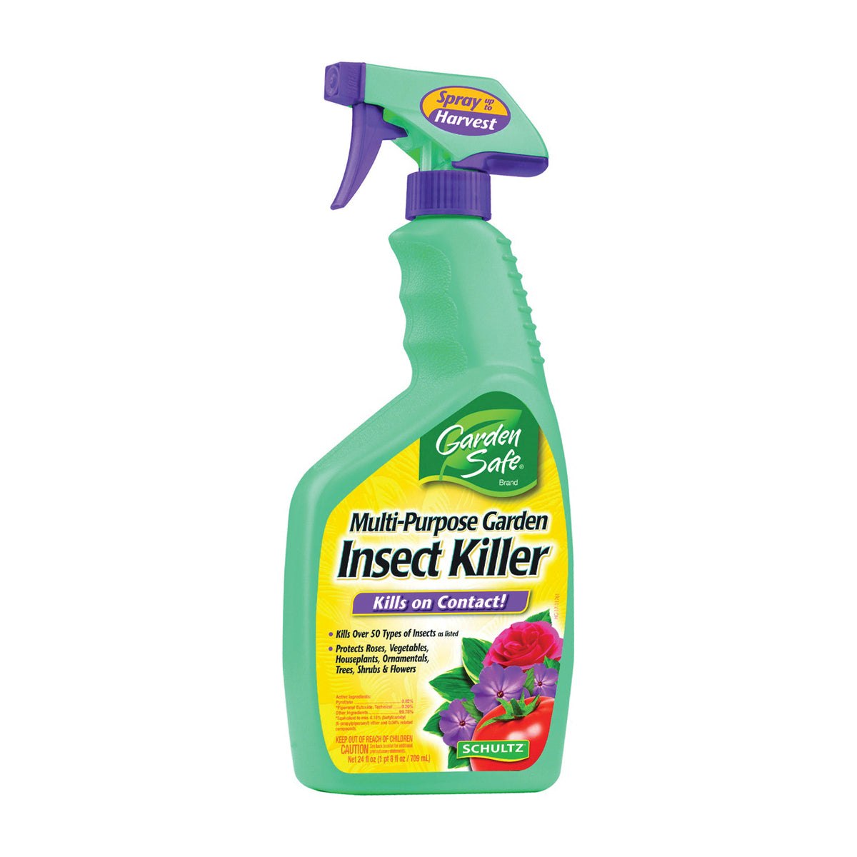 Garden Safe HG-93078 Insect Killer, Liquid, Garden, 24 oz