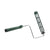 WOOSTER SHERLOCK R017-9 Roller Frame, 9 in L Roller, Polypropylene Handle, Threaded Handle, Green Handle