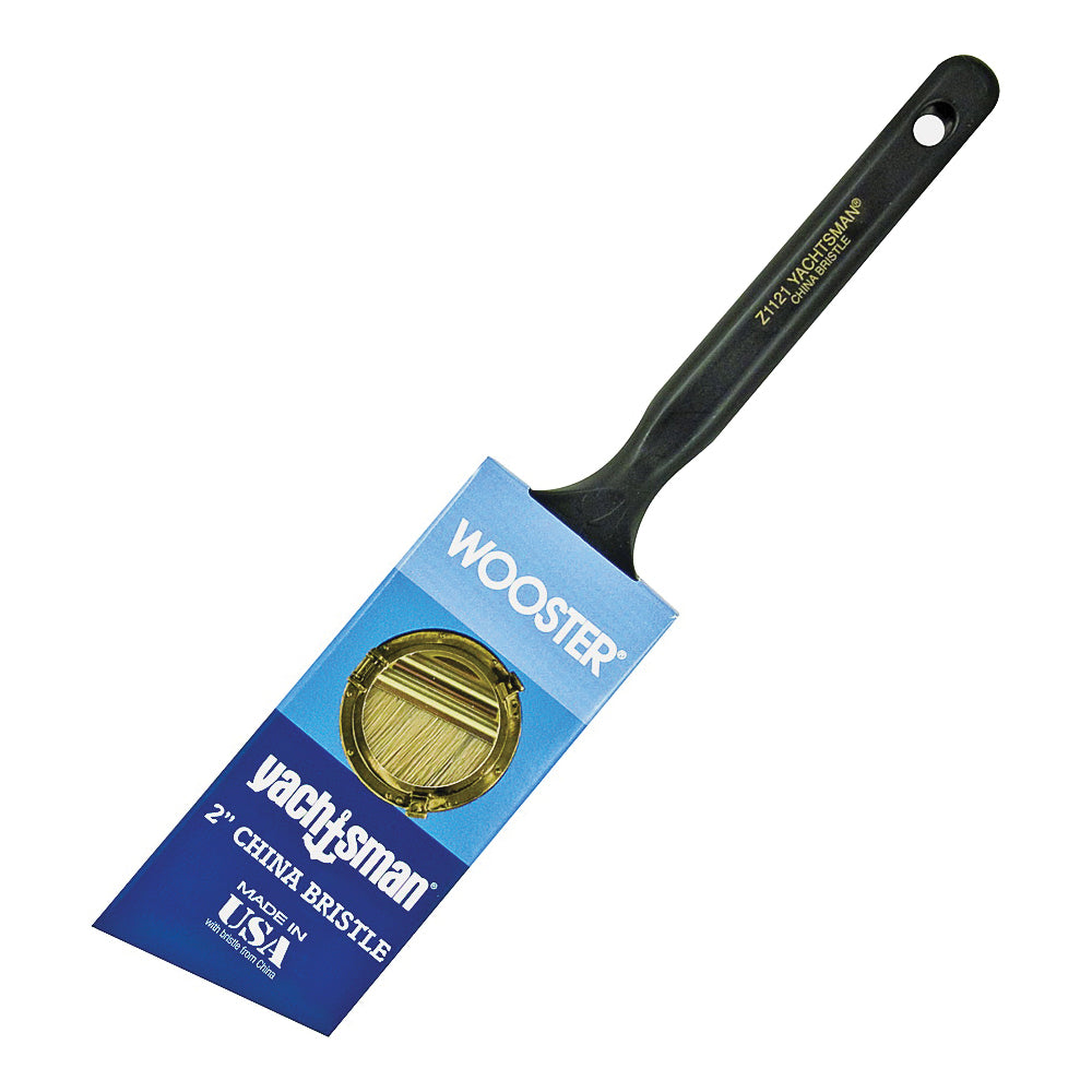 WOOSTER Z1121-2 Paint Brush, 2 in W, 2-7/16 in L Bristle, China Bristle, Sash Handle