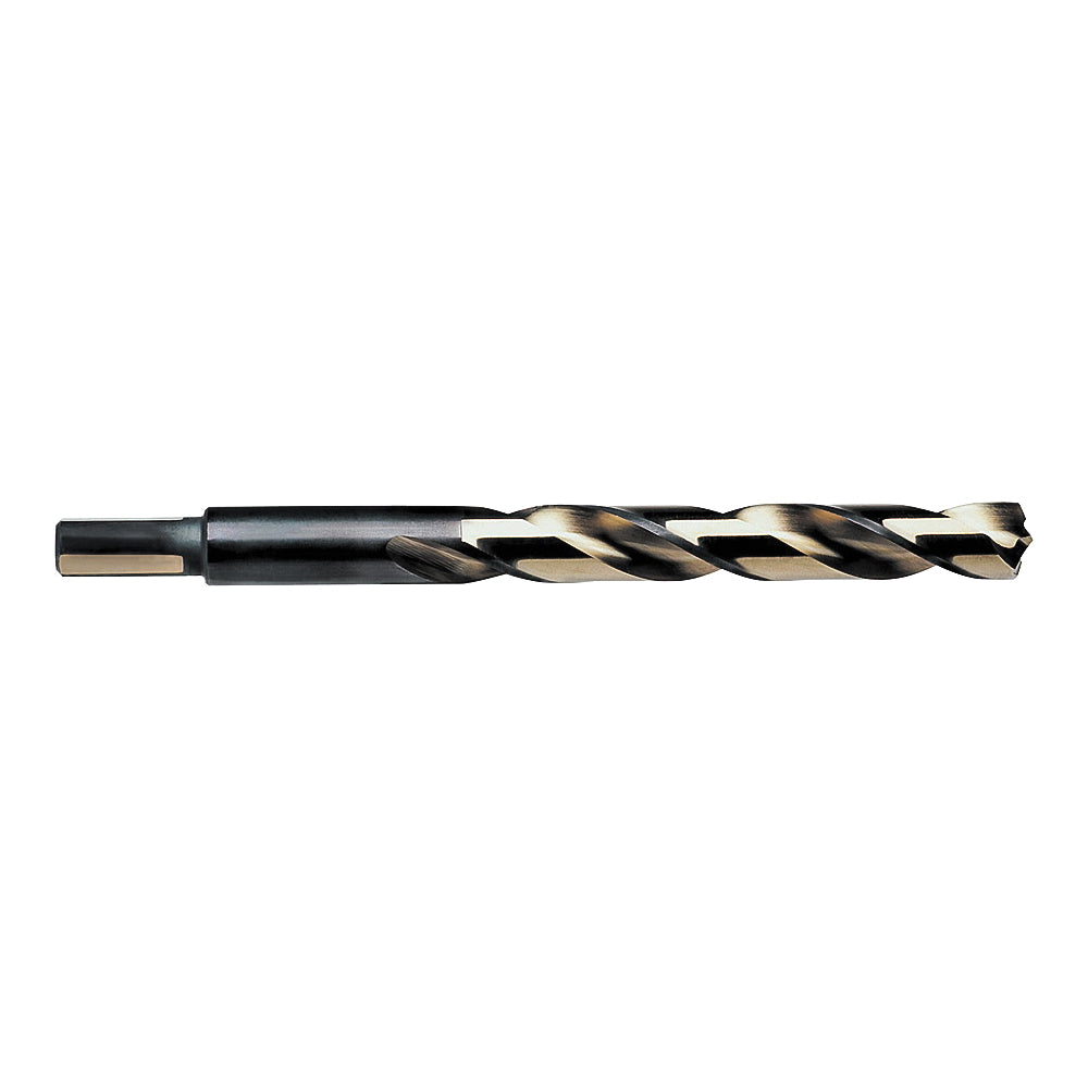 IRWIN 73631 Jobber Drill Bit, 31/64 in Dia, 5-7/8 in OAL, Spiral Flute, 31/64 in Dia Shank, Reduced Shank