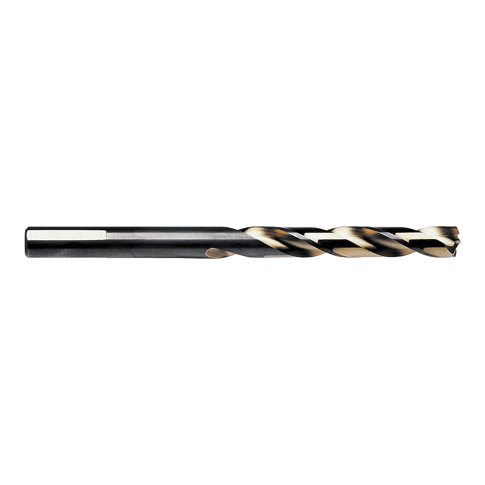 IRWIN 73324 Jobber Drill Bit, 3/8 in Dia, 5 in OAL, Spiral Flute, 3/8 in Dia Shank, 3-Flat Shank