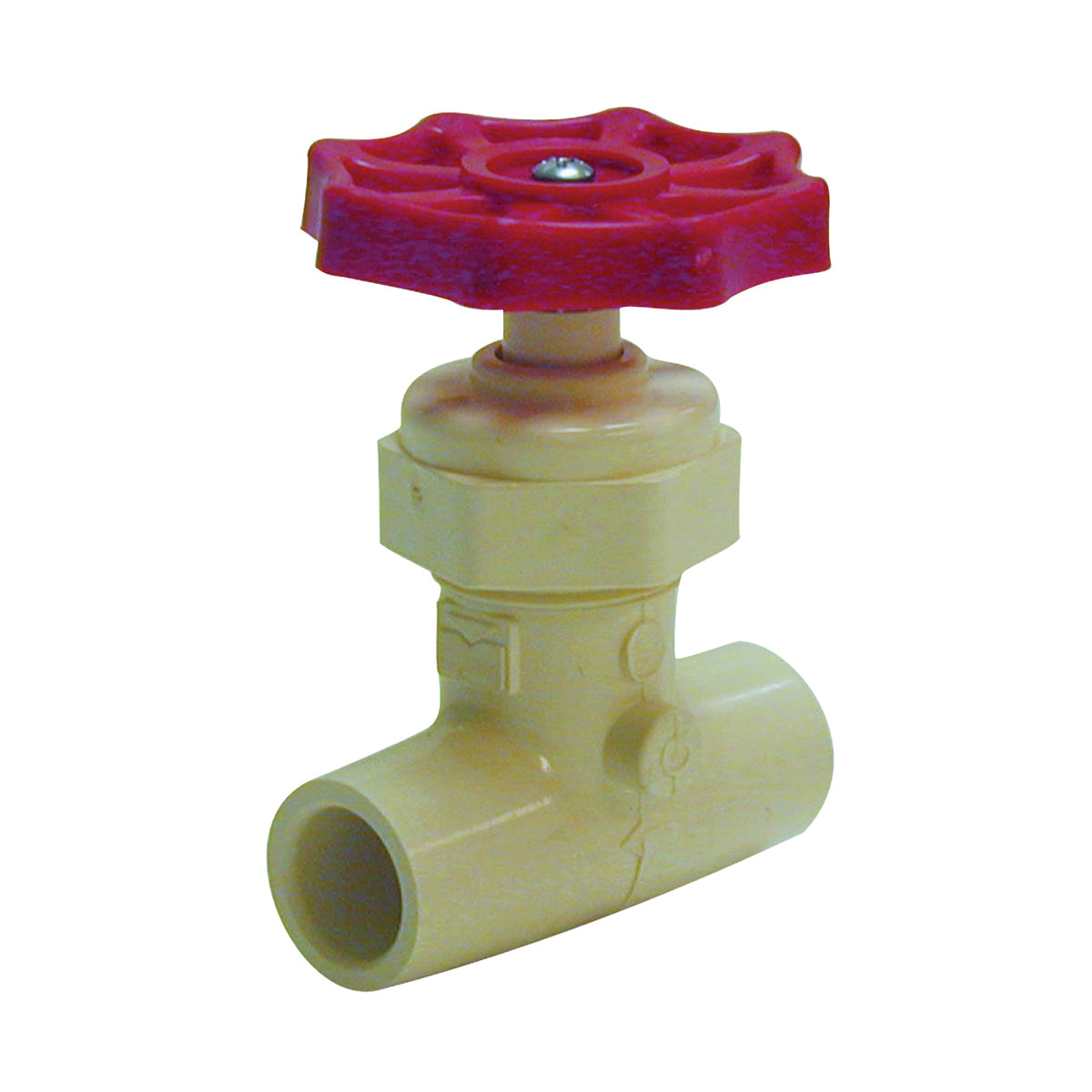 B &amp; K 105-224 Stop Valve, 3/4 in Connection, Solvent Weld, 100 psi Pressure, CPVC Body