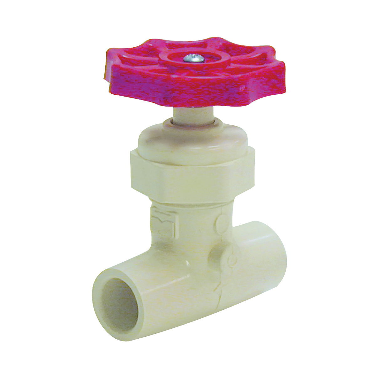 B &amp; K 105-223 Stop Valve, 1/2 in Connection, Compression, 100 psi Pressure, CPVC Body