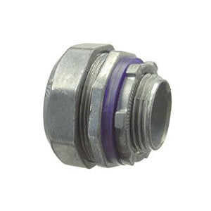 Halex 91625 Conduit Connector, 1/2 in Compression, 1.29 in OD, Zinc