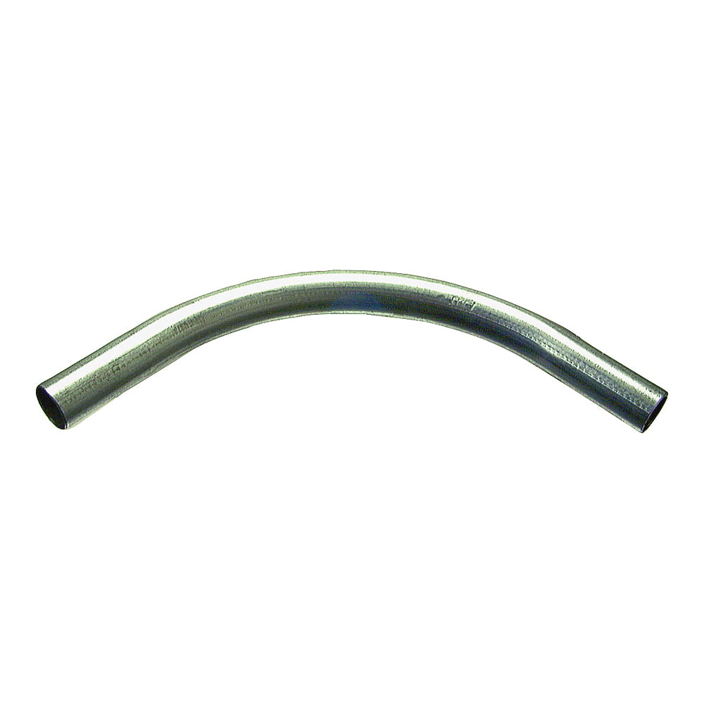 Halex 64405 EMT Elbow, 90 deg Angle, 1/2 in, Steel, Galvanized