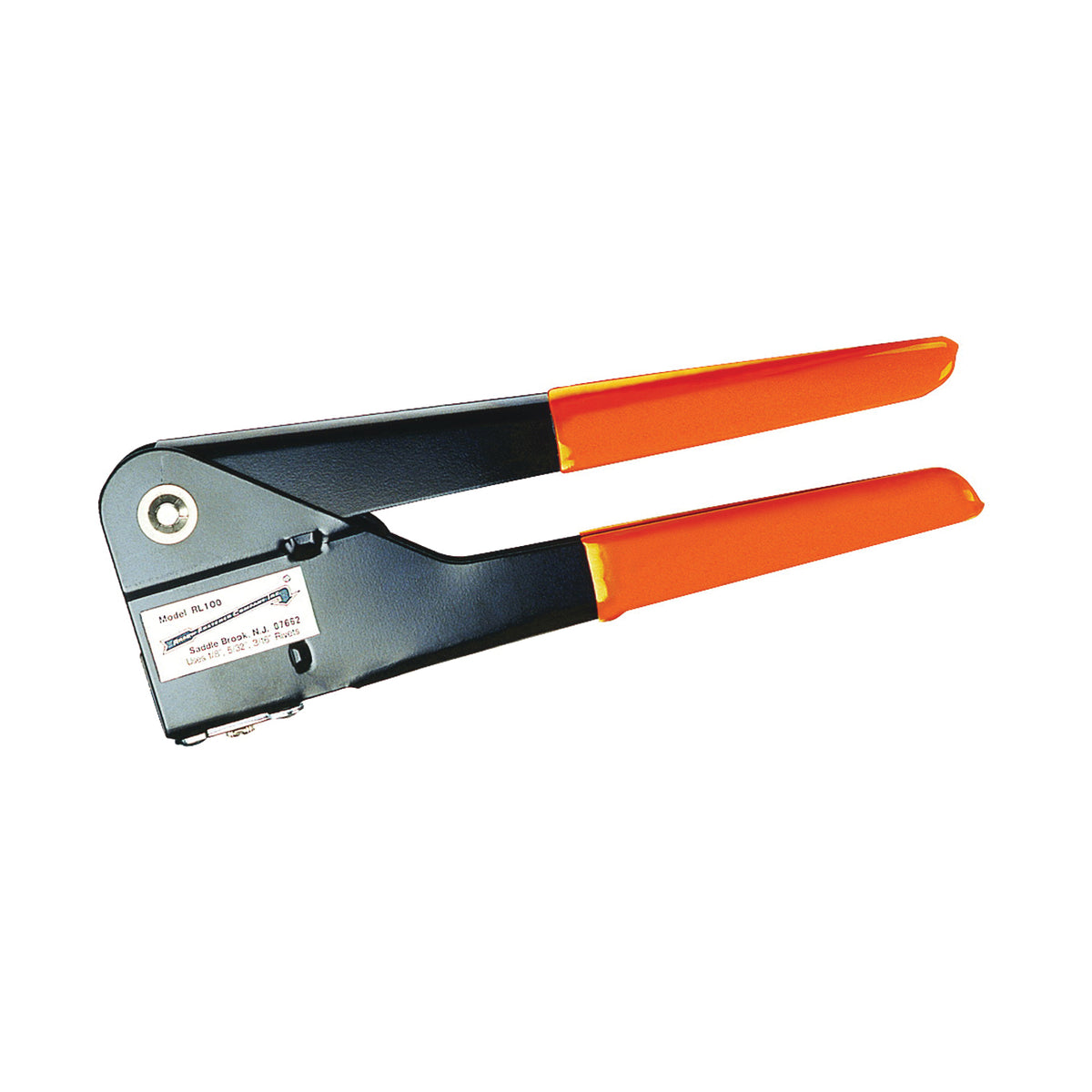 Arrow RL100S-6 Rivet Tool, Spring-Loaded Handle, 0.98 in L, Steel