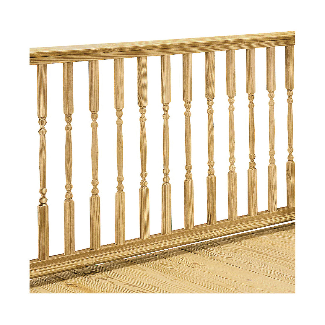 UFP 106033 Spindle, 2 in L, Southern Yellow Pine