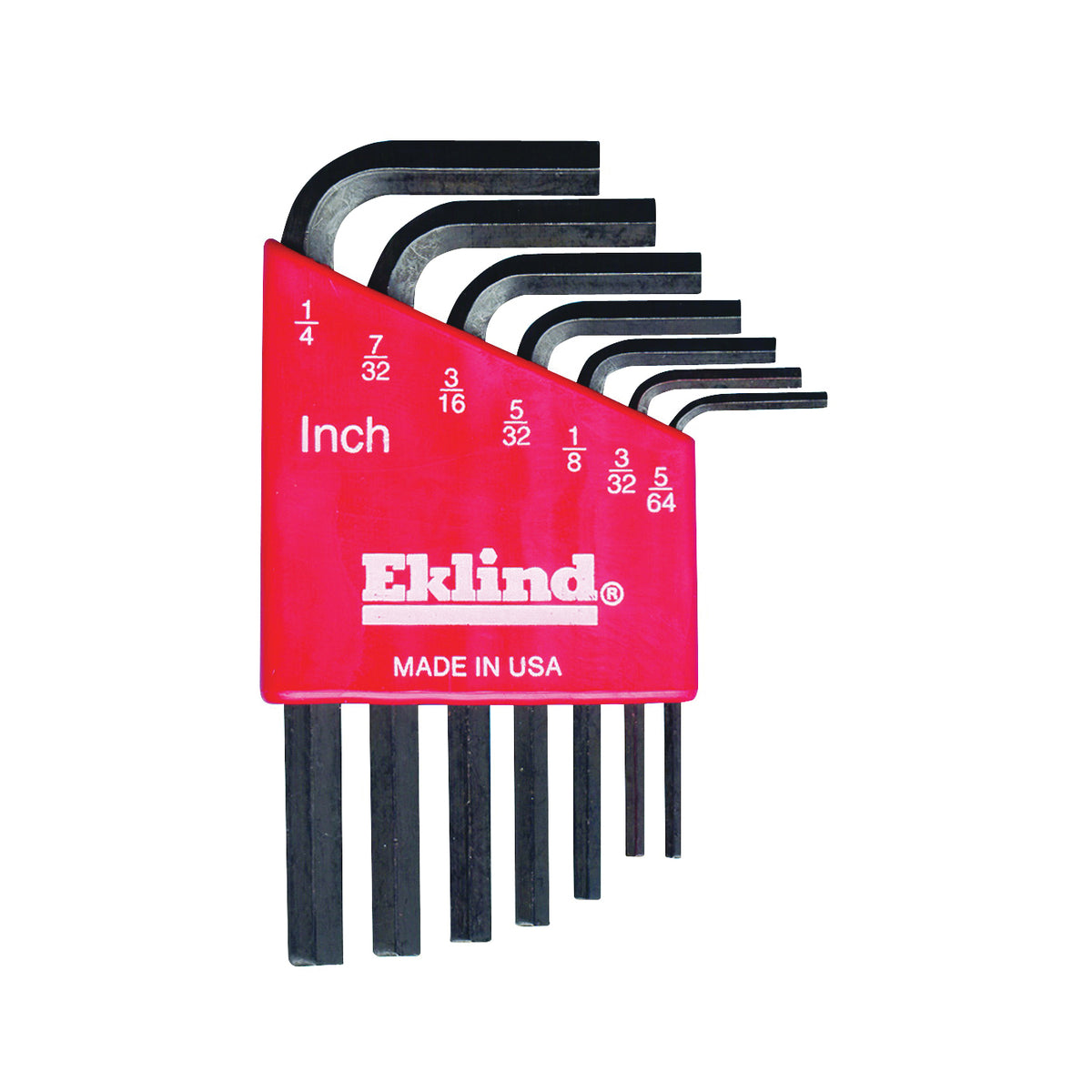 Eklind 10107 Hex Key Set, 7-Piece, Steel, Black