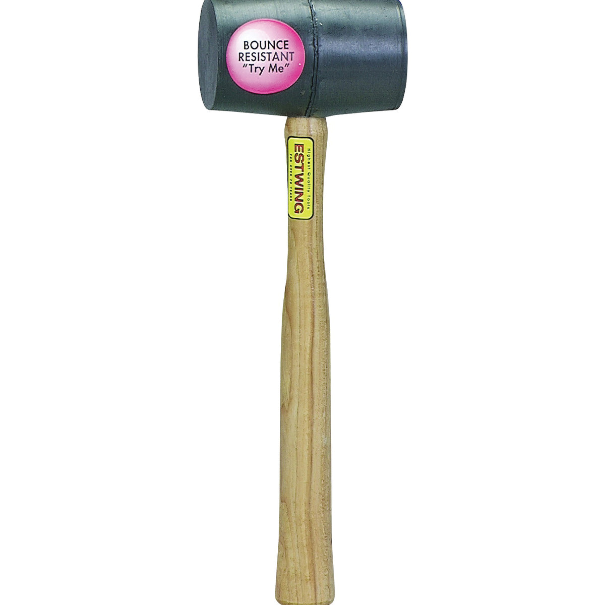 Estwing DH-18 Mallet, 18 oz Head, Deadhead, Rubber Head, 15 in OAL