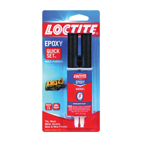 Loctite 1395391 Epoxy Resin, Liquid, 0.85 oz Syringe
