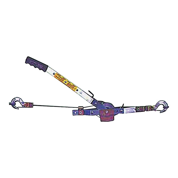 Maasdam 144S-6 Cable Puller, 1 ton Lifting, 3/16 in Dia Rope/Cable, 12 ft L Rope/Cable, 12 ft Lift