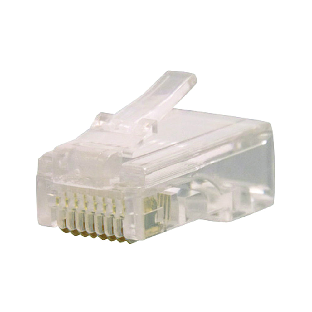 GB GMC-88C5 Modular Plug, RJ-45 Connector, 8 -Contact, 8 -Position, White