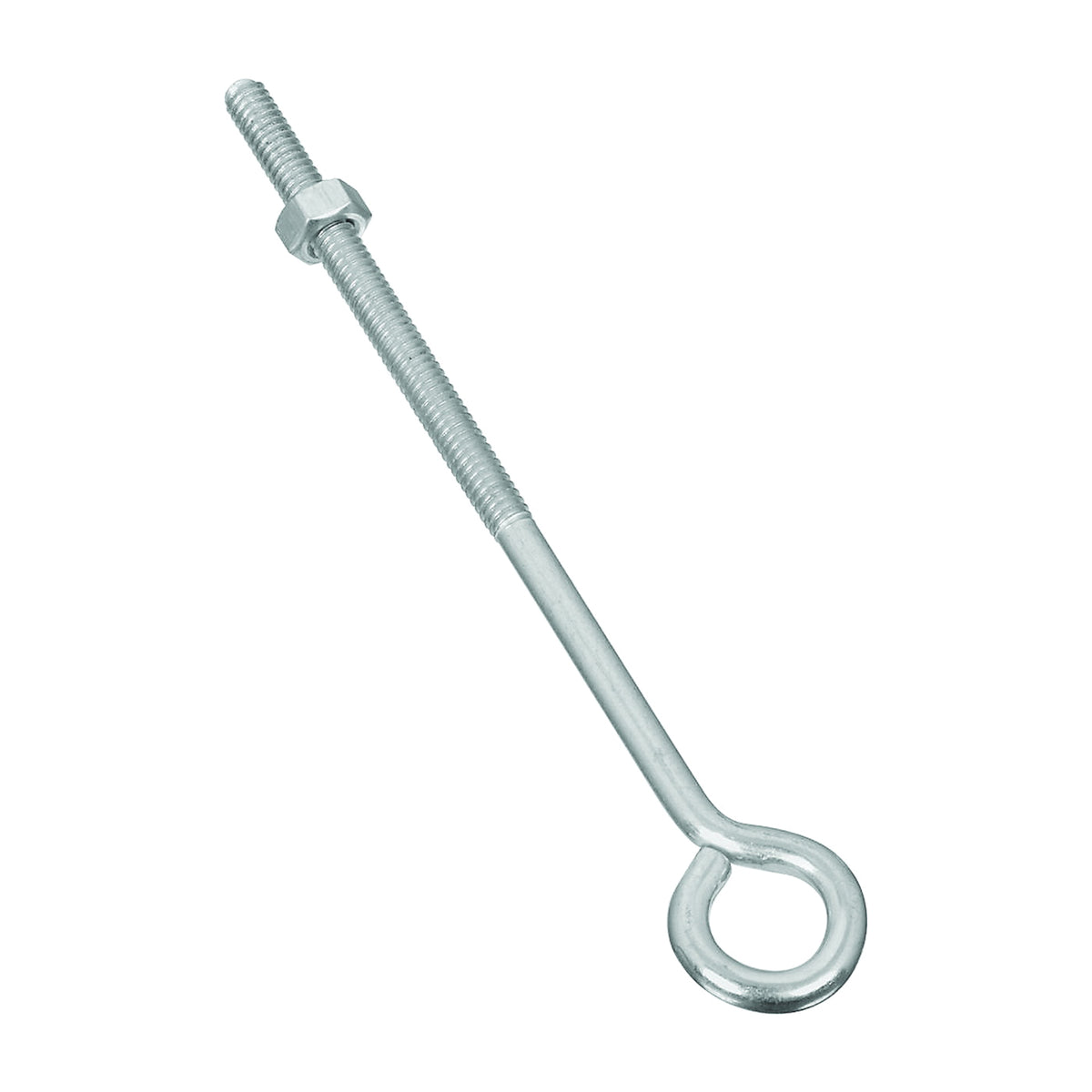 National Hardware N221-143 Eye Bolt, 1/4-20 Thread, 3 in L Thread, 0.56 in ID Dia Eye, 5.02 in L Shank, Steel, Zinc