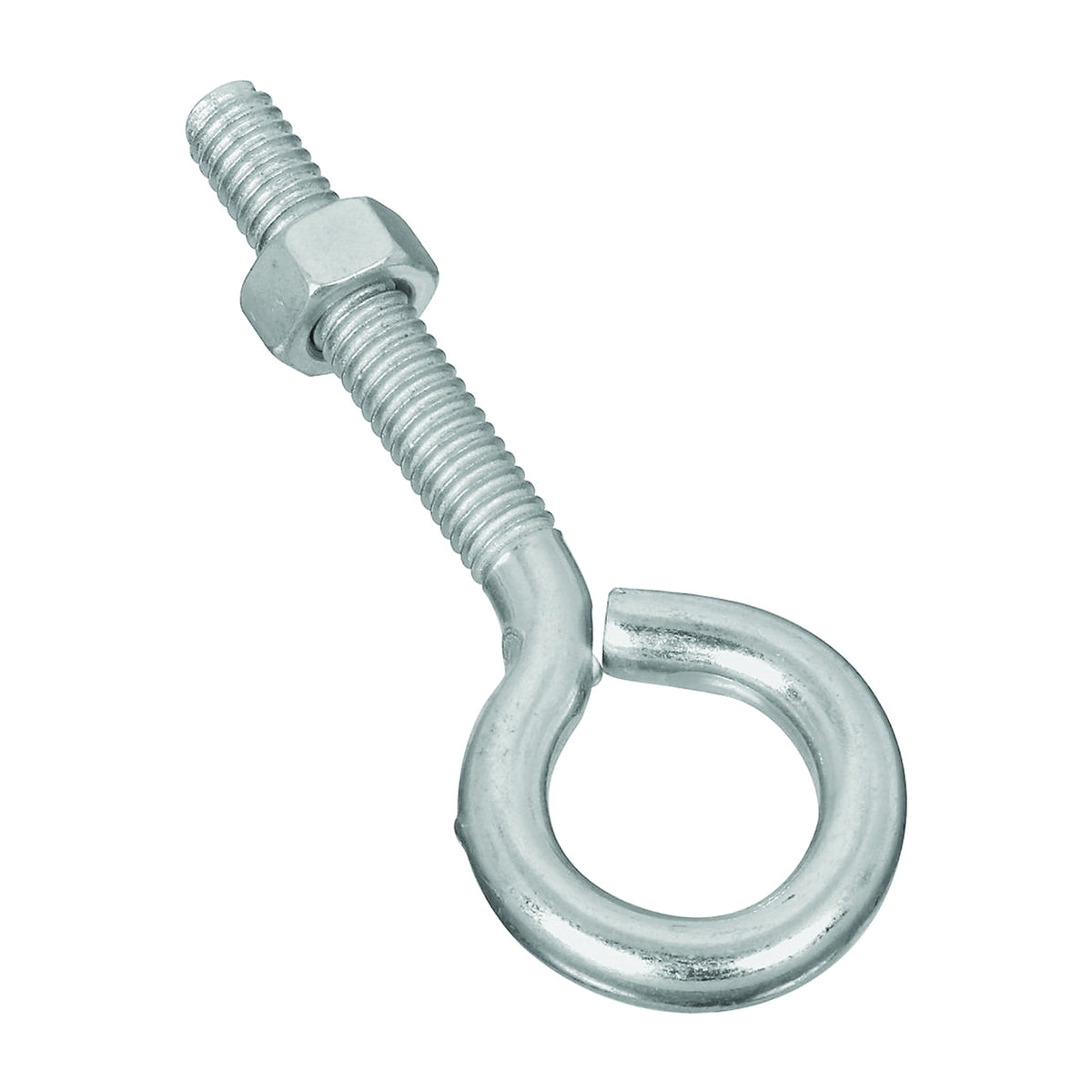 National Hardware N221-218 Eye Bolt, 5/16-18 Thread, 1-3/4 in L Thread, 3/4 in ID Dia Eye, 1.97 in L Shank, Steel, Zinc