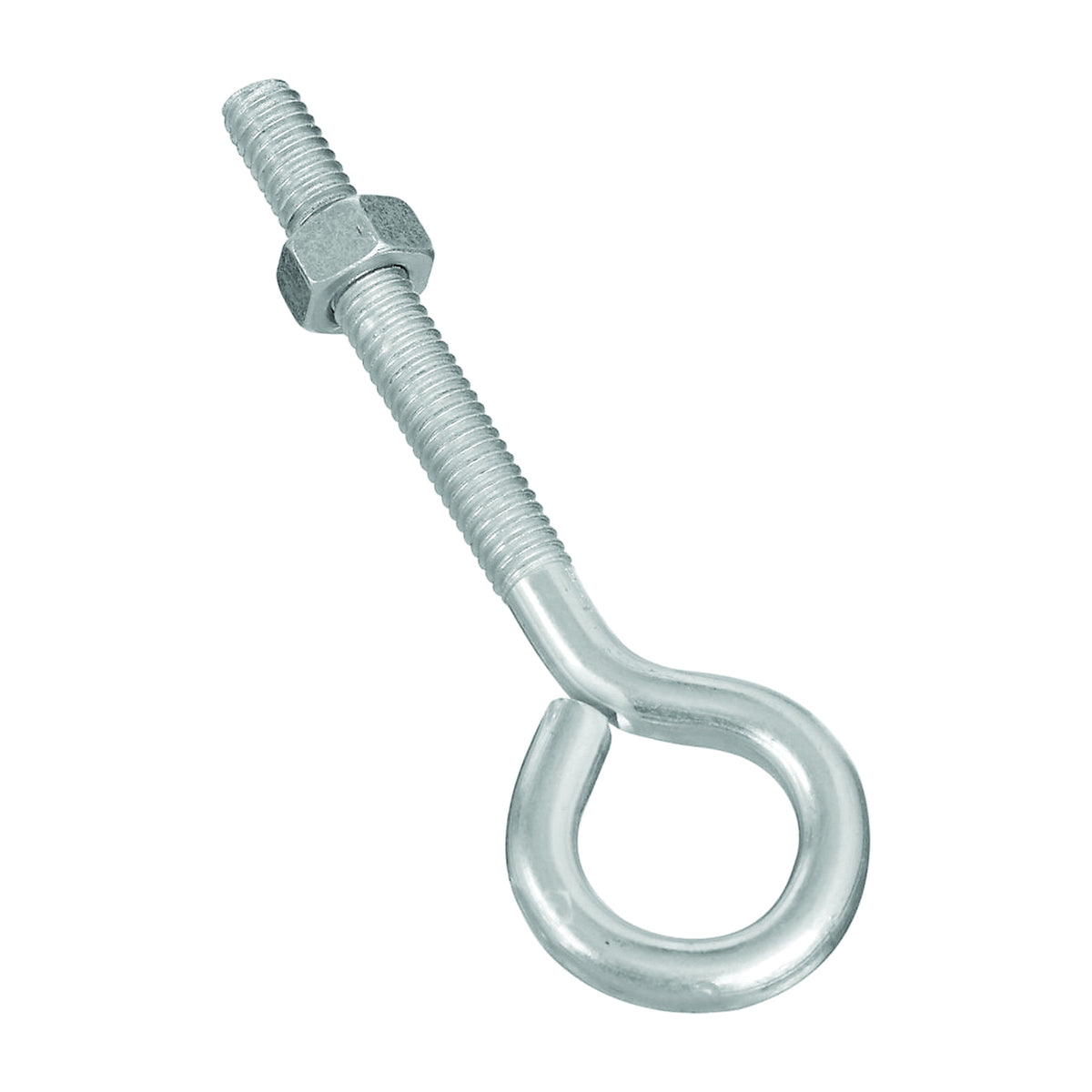 National Hardware N221-226 Eye Bolt, 5/16-18 Thread, 2-1/4 in L Thread, 3/4 in ID Dia Eye, 2.72 in L Shank, Steel, Zinc