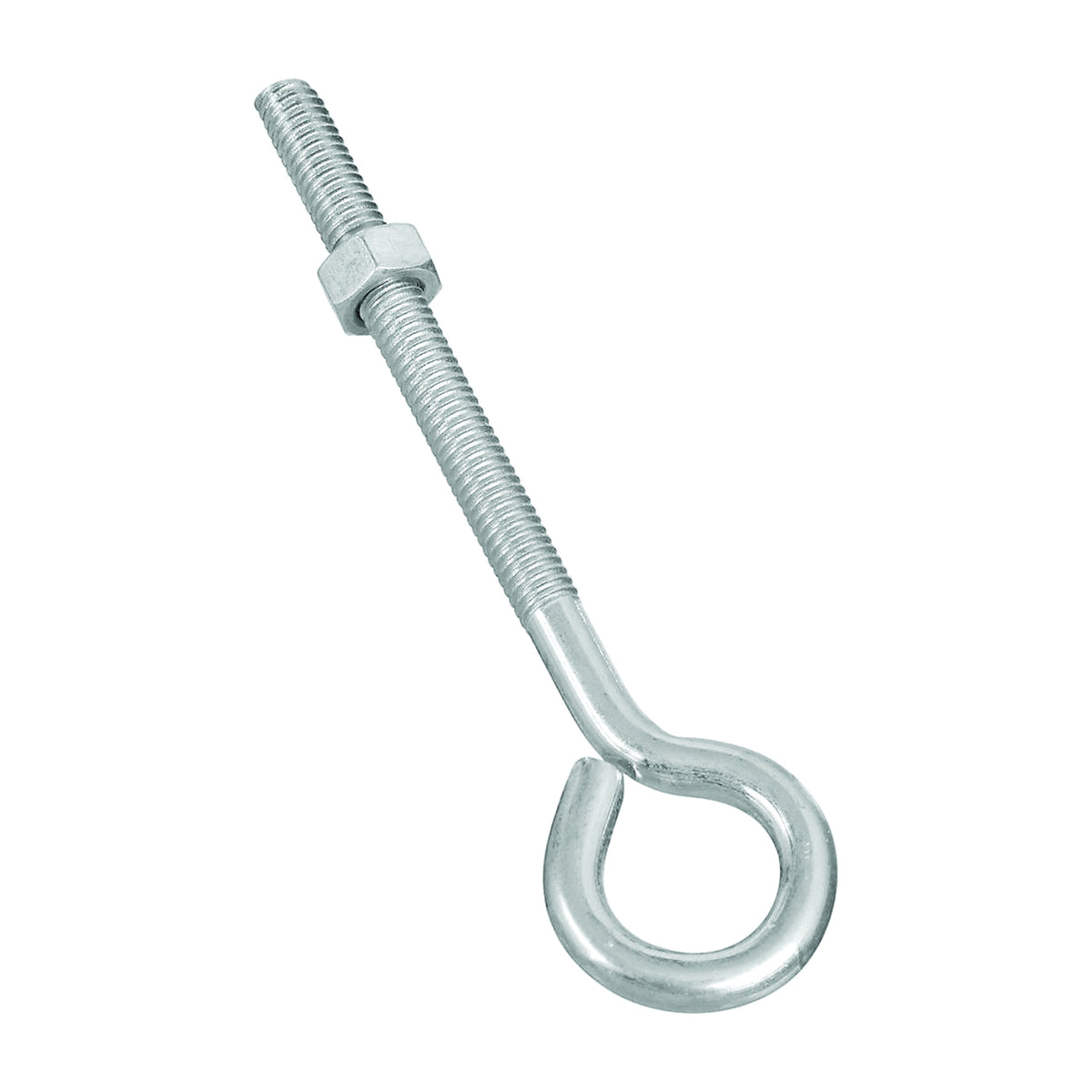 National Hardware N221-234 Eye Bolt, 5/16-18 Thread, 3 in L Thread, 3/4 in ID Dia Eye, 3.72 in L Shank, Steel, Zinc