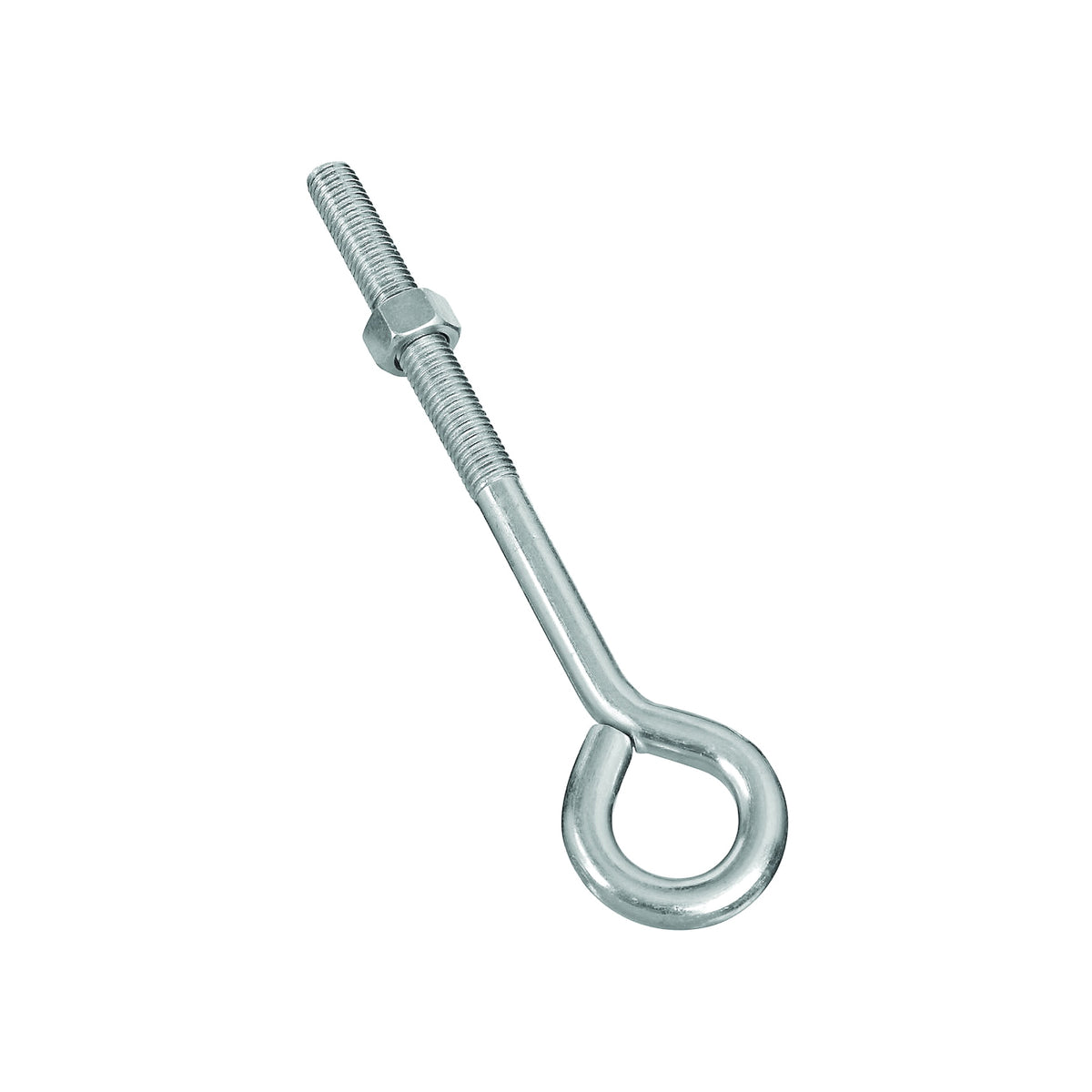 National Hardware N221-325 Eye Bolt, 1/2-13 Thread, 3-3/4 in L Thread, 1 in ID Dia Eye, 6.14 in L Shank, Steel, Zinc