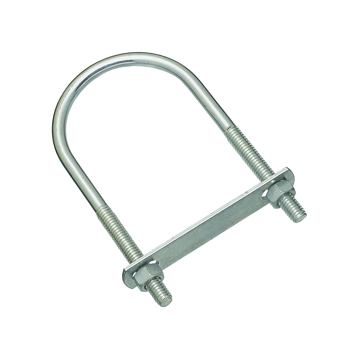 National Hardware N222-562 U-Bolt, 5/16-18 Thread, 1-1/2 in L Thread, Steel, Zinc