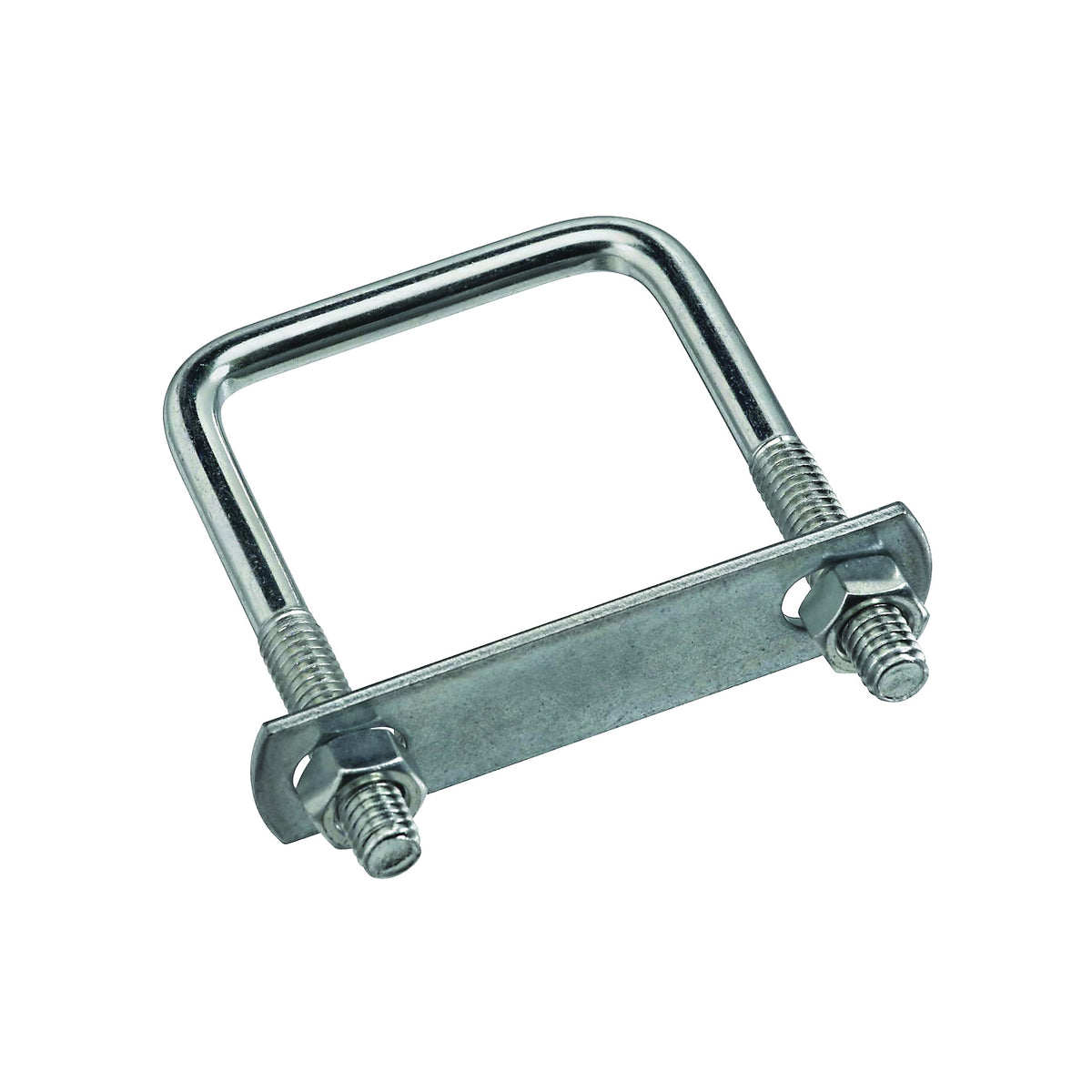 National Hardware N222-356 U-Bolt, 5/16-18 Thread, 1-1/2 in L Thread, Steel, Zinc