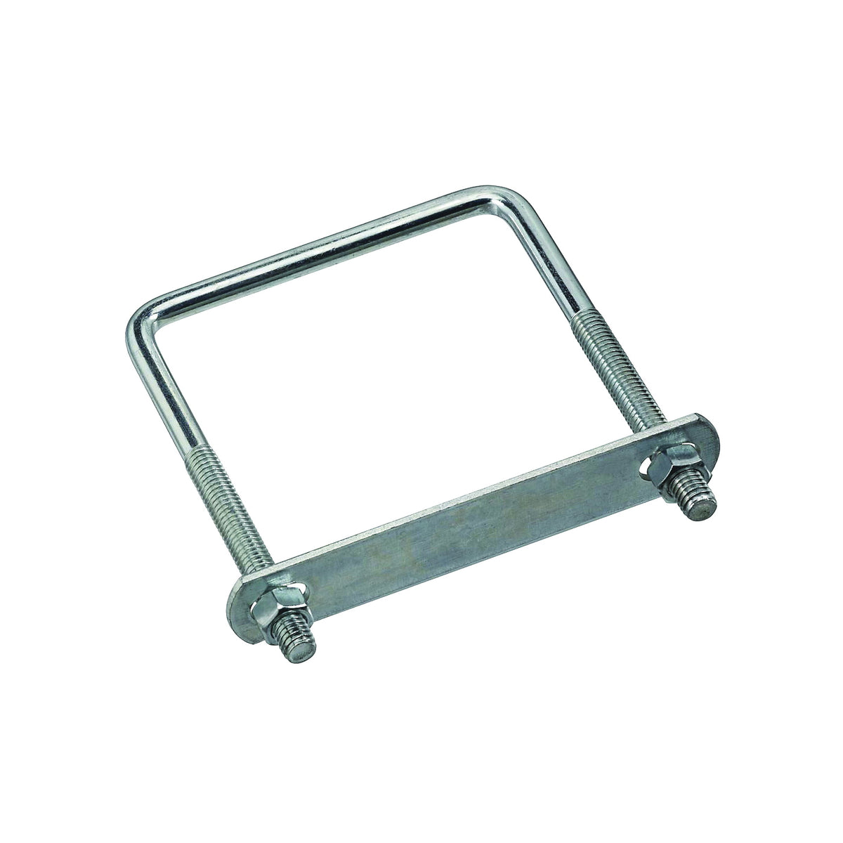 National Hardware N222-398 U-Bolt, 3/8-16 Thread, 3 in L Thread, Steel, Zinc