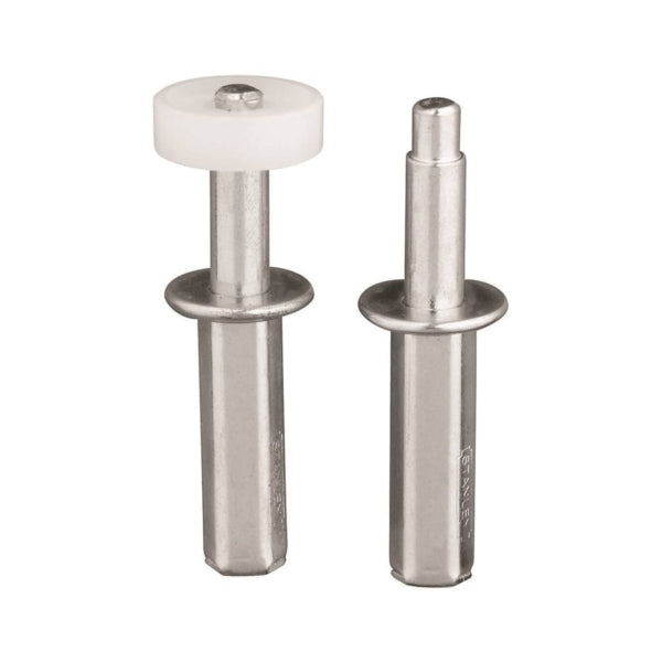 Stanley Hardware 402126 Pivot and Roller Guide, Zinc, Top Mounting