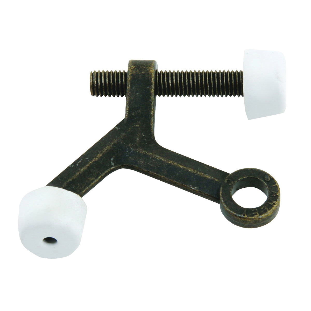 National Hardware N830-120 Hinge Pin Door Stop, Zinc, Antique Brass