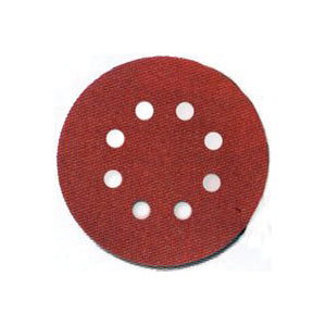 PORTER-CABLE 735800605 Sanding Disc, 5 in Dia, 60 Grit, Medium, Aluminum Oxide Abrasive, 8-Hole