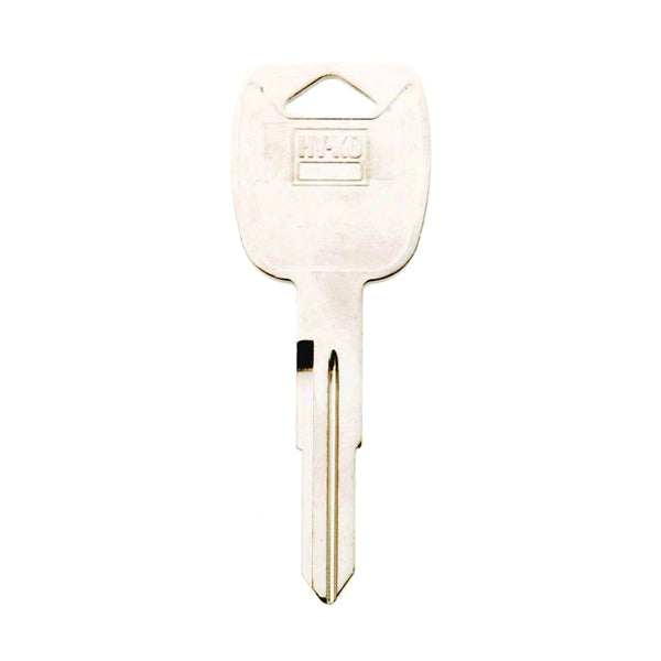 HY-KO 11010B101 Key Blank, Brass, Nickel