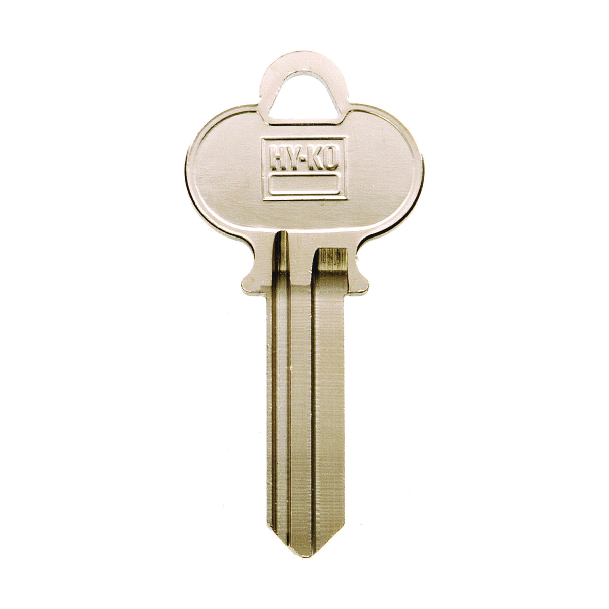 HY-KO 11010ER1 Key Blank, Brass, Nickel, For: Earle Cabinet, House Locks and Padlocks