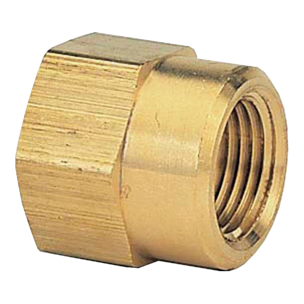 Gilmour 807074-1001 Hose Adapter, 3/4 x 3/4 in, FNPT x FNH, Brass, For: Garden Hose