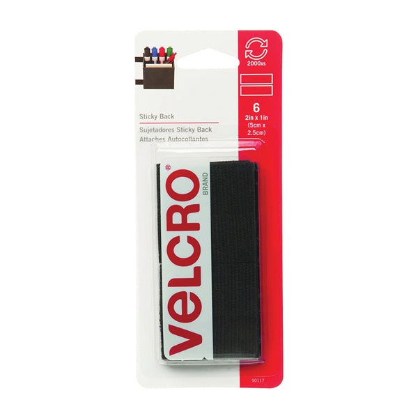 VELCRO Brand 90117 Fastener, Black, 3 lb